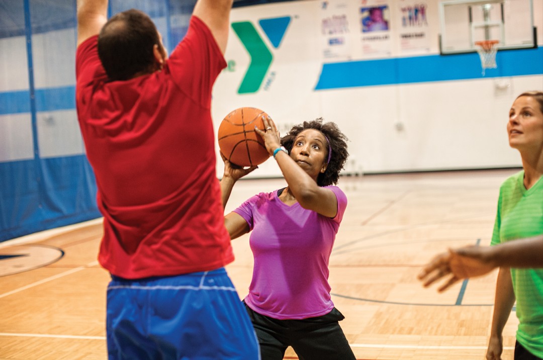 Adult Basketball Sports by West Cook YMCA