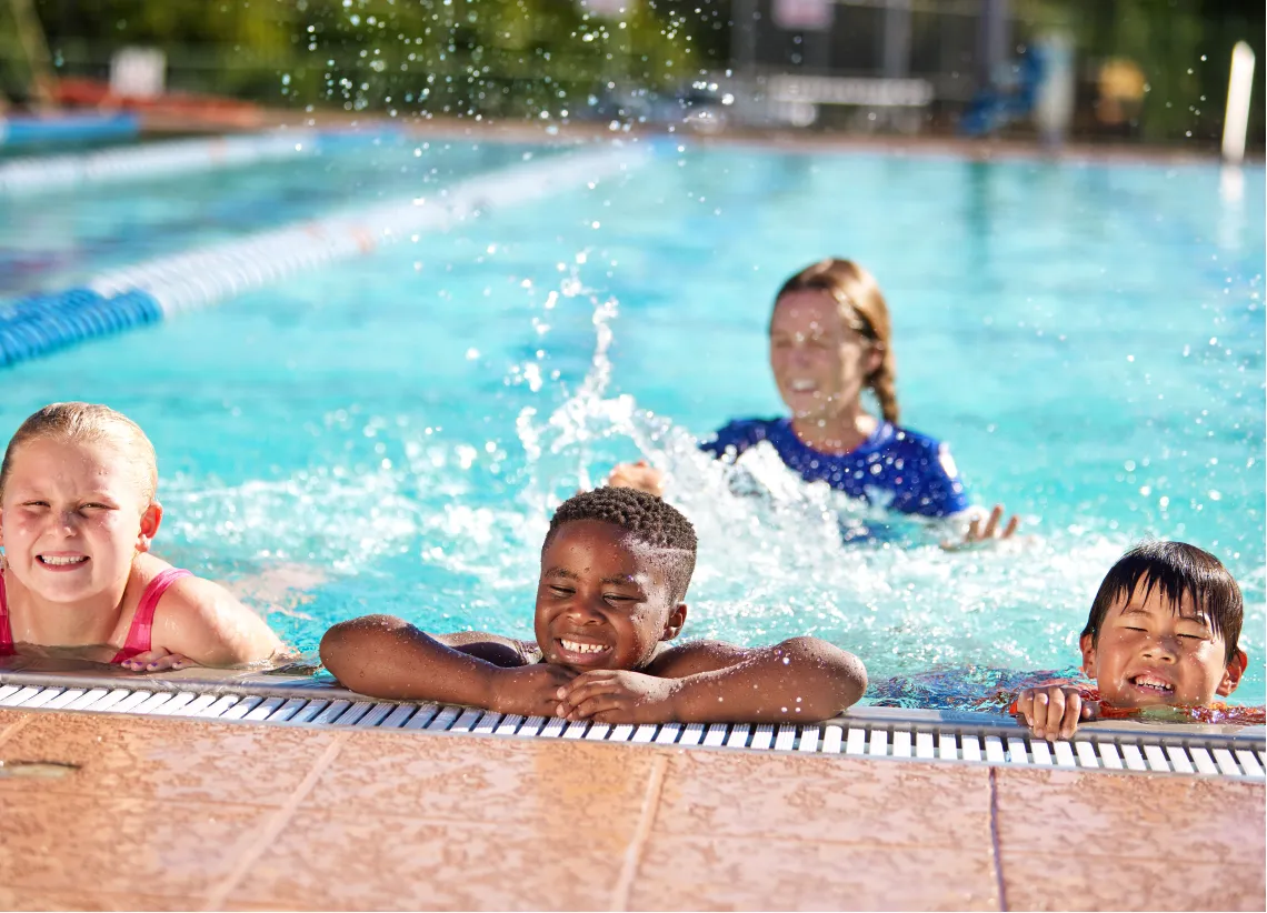 Youth swim lesson